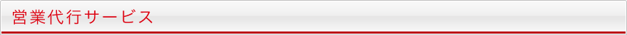 営業代行サービス